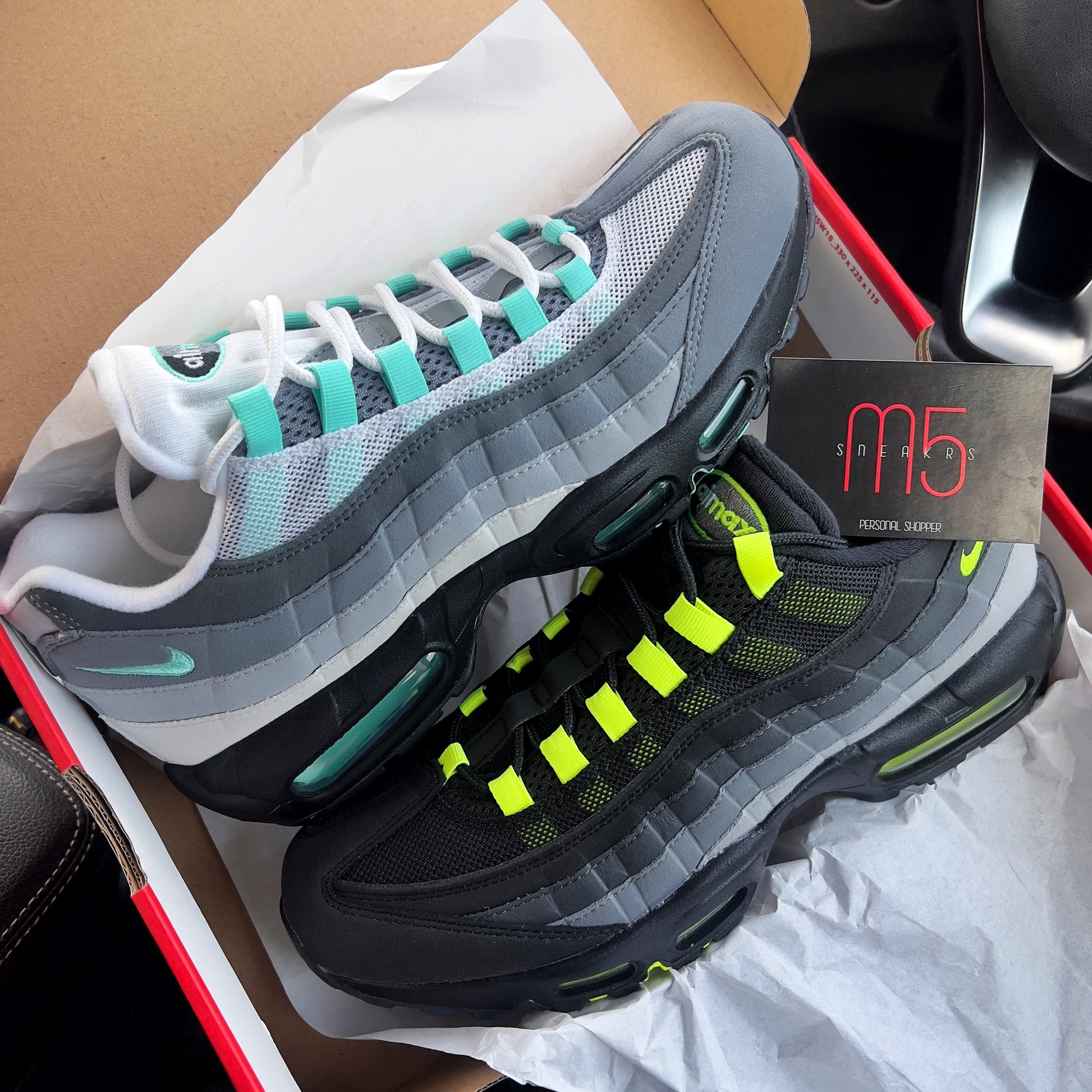 Nike Air Max 95 Reverse Neon Trainers