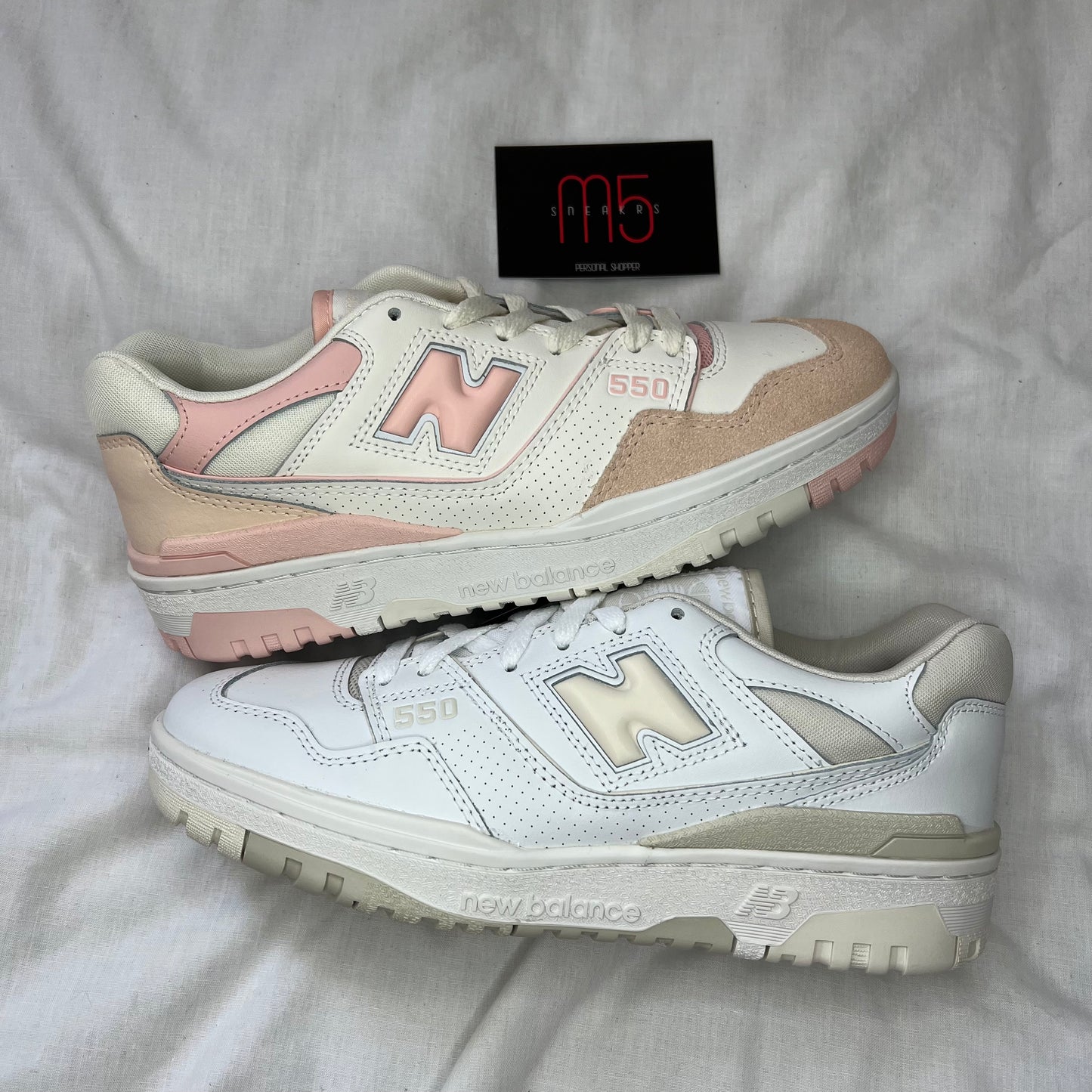 New Balance 550 Pink Haze Trainers