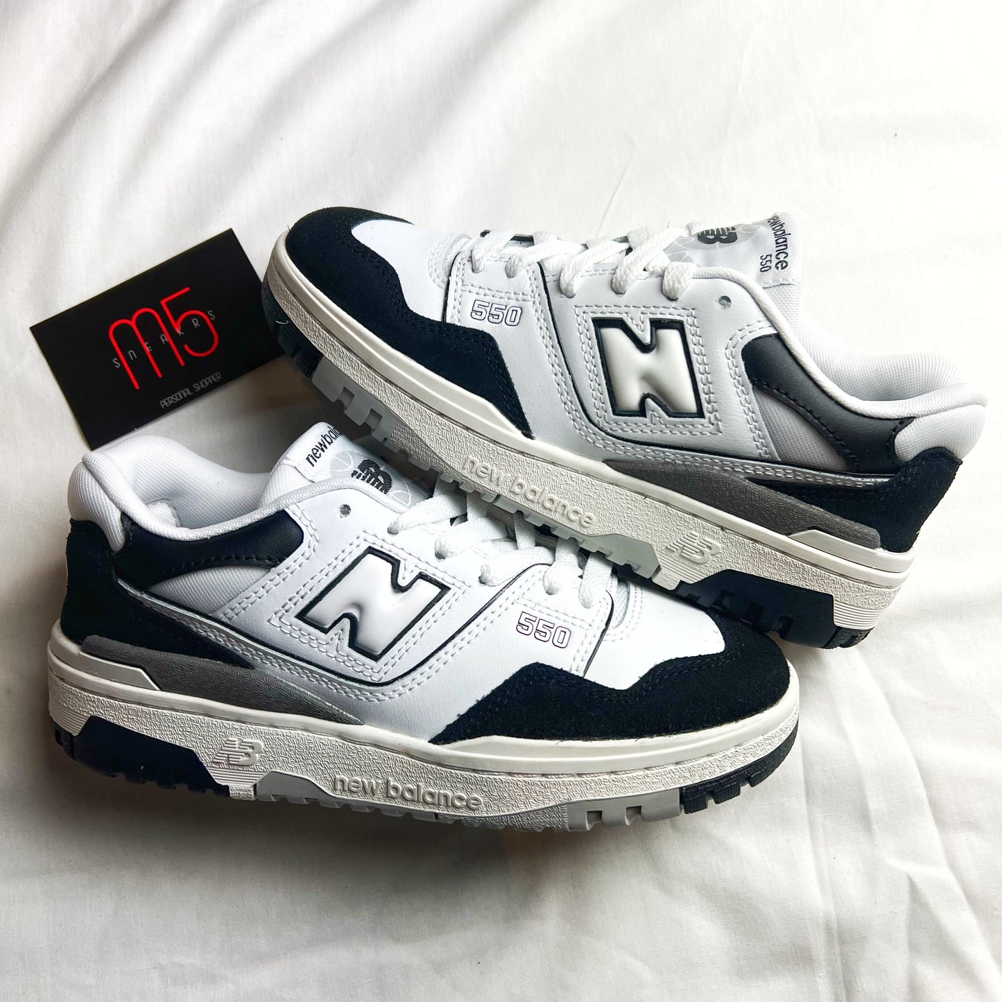 New Balance 550 ‘ Black/White’ GS