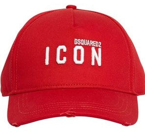 Dsquared2 Cap Micro Icon 'Red'